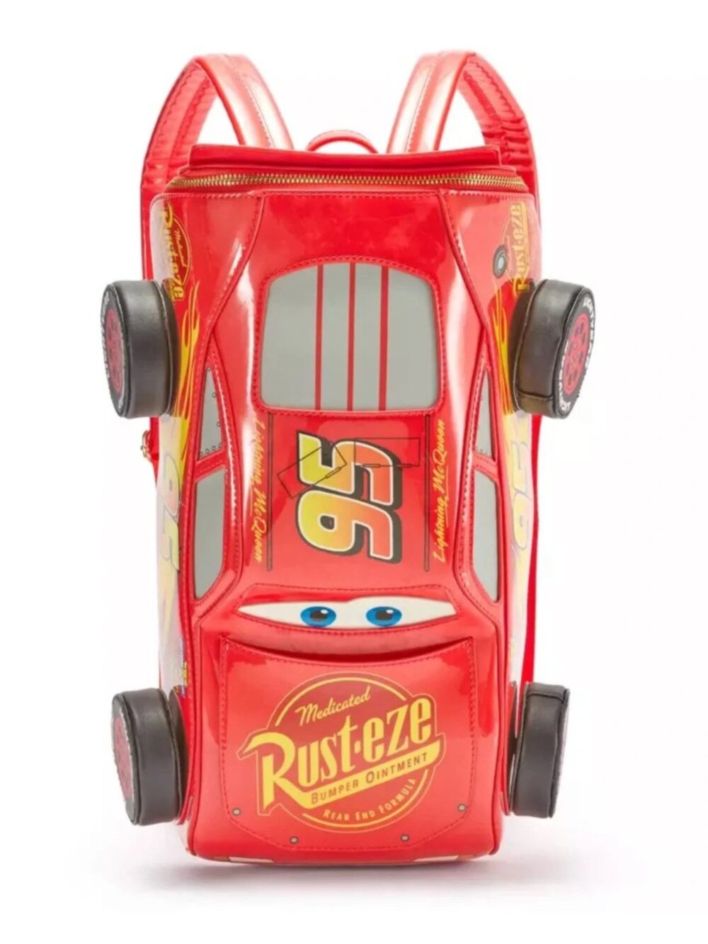 Loungefly Cars Lightning McQueen Figural Backpack- Disney Store Exclusive